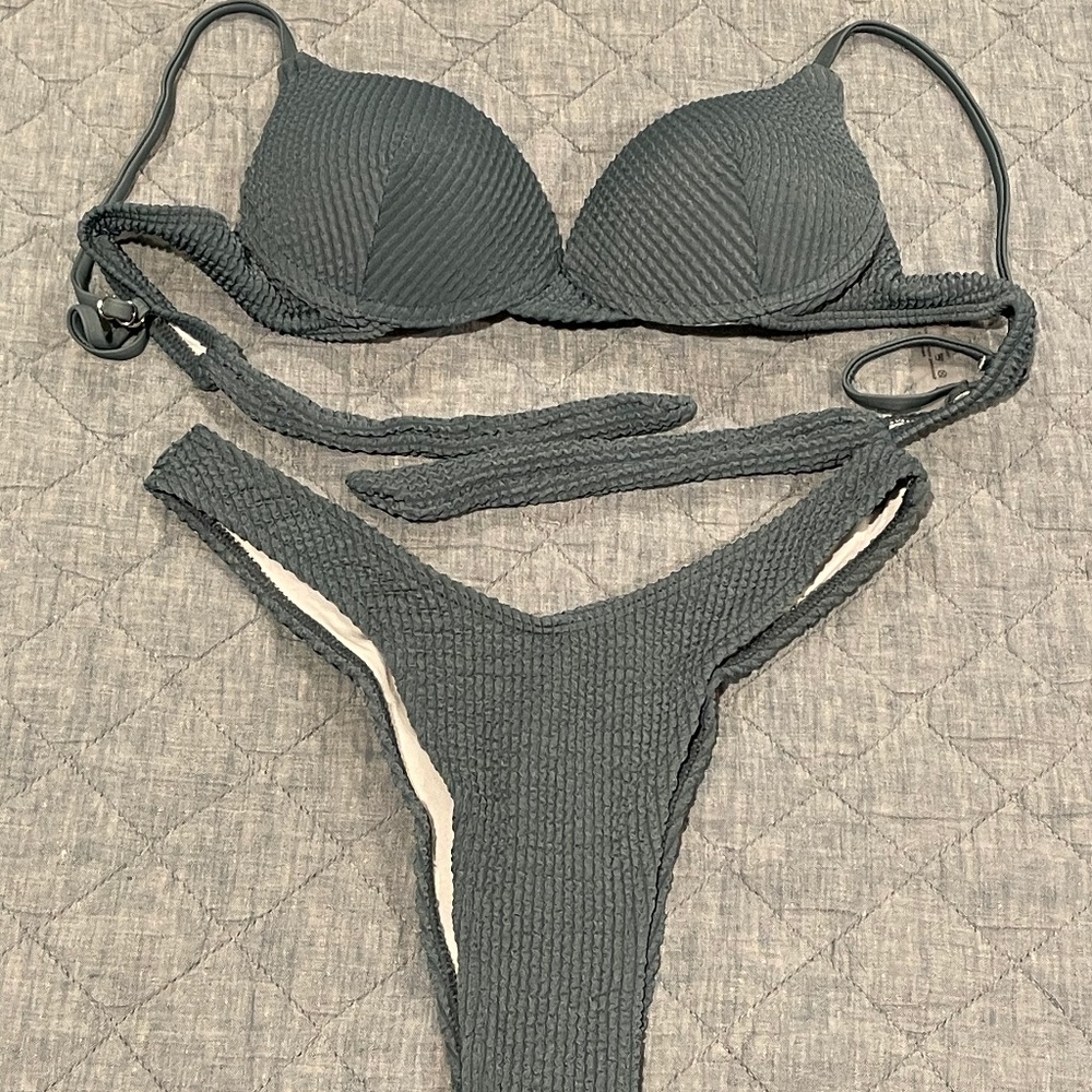 Dusty blue Bikini